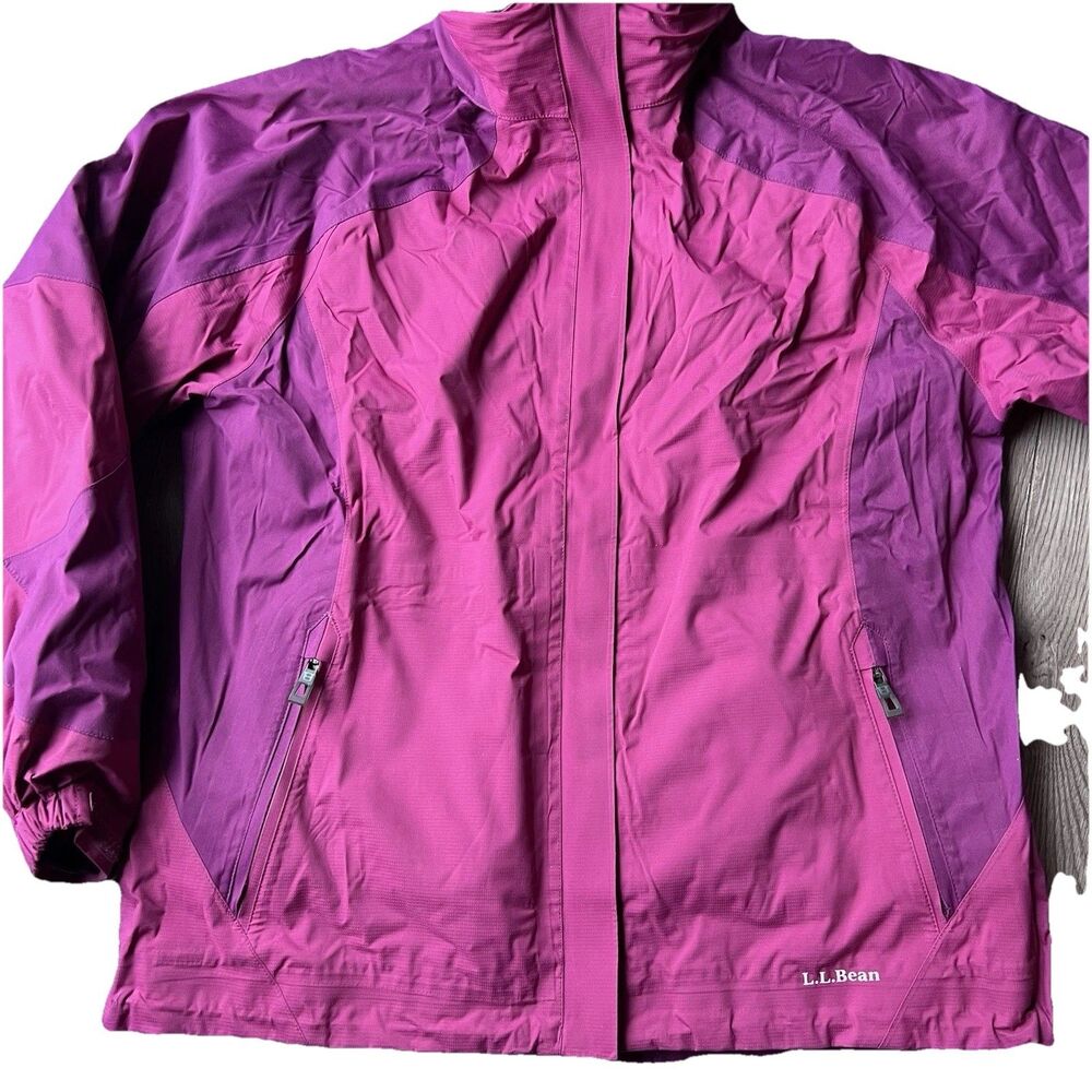 LL Bean The Weather Channel Polartec 3-in-1 Water Resistant Jacket Women's Large - Picture 5 of 10